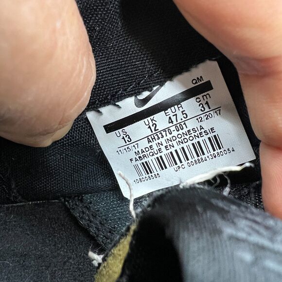 Nike Skate Shoes Mens 13 Zoom Blazer Low SB Deconstructed Anthracite Gray Canvas - Picture 9 of 11